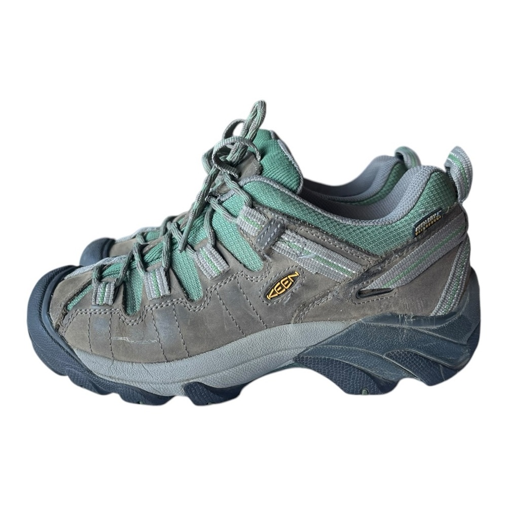 Keen Gray and Green Athletic Shoes